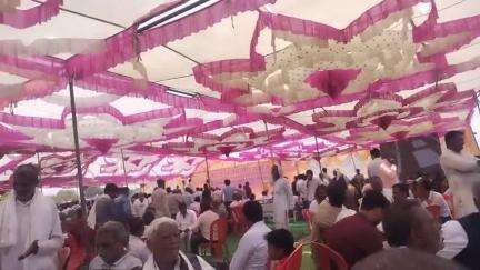 Madhya Pradesh Rajgarh byavara Karan vas samudayik sammelan jatav rajwasi samaj