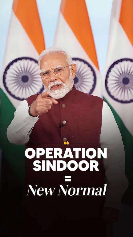 Operation Sindoor: The New Normal

#OperationSindoor