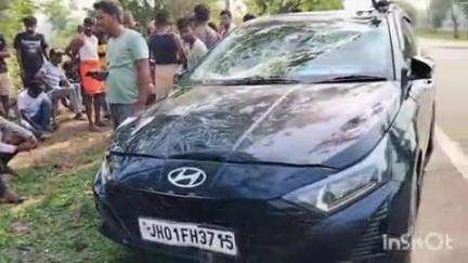 चांदवा: जोबिया नगर के पास NH 99 पर कार की चपेट में आया स्कूली बच्चा, घायल, पुलिस मौके पर पहुंची