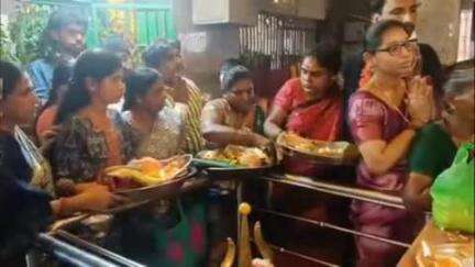 పట్టణంలో బీపీ అగ్రహారం గంగ జాతర సందర్భంగా పొన్నాలమ్మ ఆలయంలో పొంగళ్ళు కార్యక్రమం