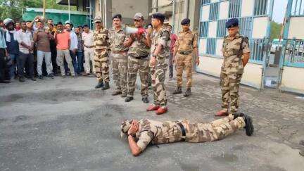 नबीनगर: खैरा स्थित BRBCL में CISF के द्वारा जॉइंट मॉकड्रिल का अभ्यास एवं मजदूरों को दिया गया प्रशिक्षण #operationsindoor