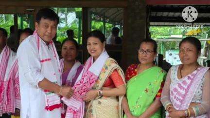 মাৰ্ঘেৰিটা: পঞ্চায়ত নিৰ্বাচনৰ ফলাফলত বিজয়ী হোৱা পানীখোৱা অঞ্চলৰ প্রাৰ্থী সকলক টিংৰাইত বিধায়ক সুৰেন ফুকনৰ আদৰণি