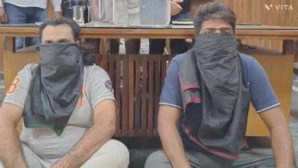 अम्बाला: साइबर क्राइम पुलिस ने डिजीटल अरेस्ट मामले में दो आरोपियों को गिरफ्तार किया, आरोपियों से ₹1 लाख 65 हजार नकद और 3 मोबाइल बरामद