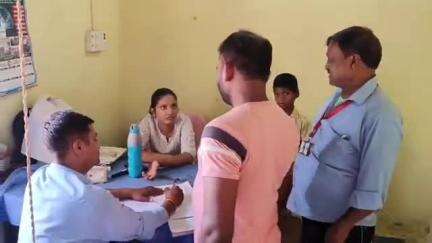 बिसवां: सेवता के चाइल्ड हेल्थ केयर सेंटर पर सीतापुर आंख अस्पताल द्वारा निशुल्क नेत्र शिविर का आयोजन किया गया