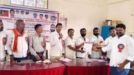 మెదక్: జాతీయ మానవ హక్కుల కమిటీ చిన్న శంకరంపేట మండల అధ్యక్షుడిగా సిరిగద్దె దామోదర్ ఎన్నిక