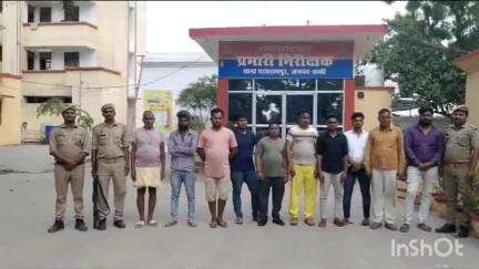 हर्रैया: मारपीट के मामले में परशुरामपुर पुलिस ने अलग-अलग जगह से 10 लोगों को किया गिरफ्तार