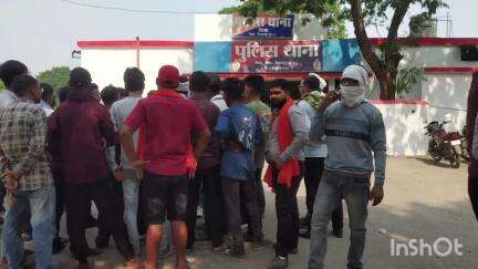 बिल्हा: बिल्हा थाना का गौ रक्षकों ने किया घेराव, पुलिस की गलत कार्रवाई से नाराज होकर सभी मुचलका जमानत पर हुए रिहा