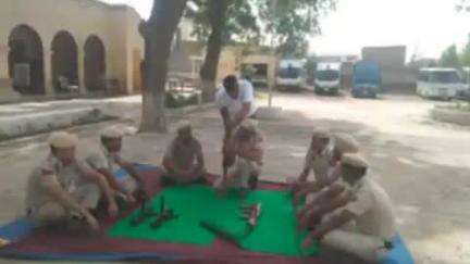 सिरसा: डबवाली पुलिस को नए हथियारों की 7 दिन की ट्रेनिंग, SLR से लेकर AK-47 तक का अभ्यास