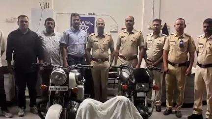 कामठी: जनता ड्रायव्हिंग शाळेजवळून बुलेट चोरी करणाऱ्या आरोपींना अटक