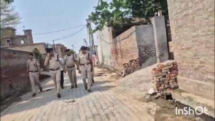 फतेहाबाद: फतेहाबाद पुलिस ने अपराध रोकने के लिए जिले में पैदल गश्त और पेट्रोलिंग अभियान चलाया