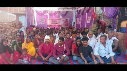 पांकी: पांकी में बिजली व्यवस्था को लेकर लोगों ने किया धरना