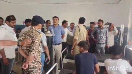 हटा: मुहराई घटना की सूचना पर हटा के एसडीओपी और तहसीलदार सिविल अस्पताल पहुंचे