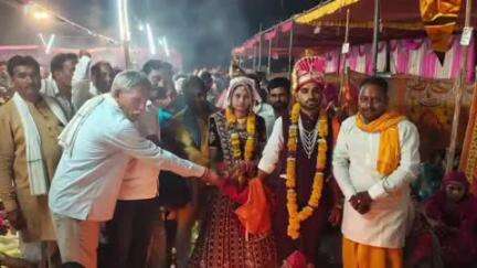 मांगरौल: मीणा समाज विकास संस्थान सीसवाली द्वारा प्रथम सामूहिक विवाह सम्मेलन का किया गया आयोजन, 35 जोड़ों का हुआ विवाह