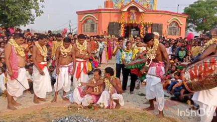 मांडू: बोगाबार में मंडा पूजा धूमधाम से संपन्न, भक्तों ने की पूजा