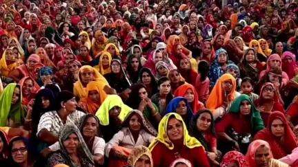 वैर: ऊलूपुरा गांव में 5121 कुंडिय महारुद्र यज्ञ, मंगलवार से शिव महापुराण का वाचन शुरू हुआ