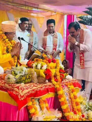 सरई: चितरंगी में चल रही श्रीमद् भागवत कथा में शामिल हुए भाजपा प्रदेश उपाध्यक्ष कांत देव सिंह