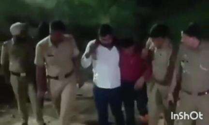 एत्मादपुर: पुलिस ने आगरा-फिरोजाबाद रोड स्थित जंगल में मुठभेड़ के दौरान नाबालिग के साथ दुष्कर्म के आरोपी को किया गिरफ्तार