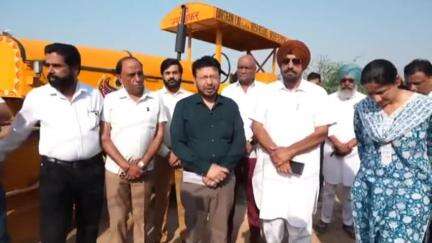 ਡੇਰਾਬਸੀ: ਡੇਰਾਬੱਸੀ ਵਿਖੇ ਕੈਬਨਿਟ ਮੰਤਰੀ ਡਾਕਟਰ ਰਵਜੋਤ ਸਿੰਘ ਨੇ ਸਫਾਈ ਪ੍ਰਬੰਧਾਂ ਦਾ ਲਿਆ ਜਾਇਜ਼ਾ ,  ਵਿਧਾਇਕ ਰੰਧਾਵਾ ਅਤੇ ਡੀਸੀ ਰਹੇ ਮੌਜੂਦ