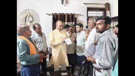 चित्तौड़गढ़: मधुबन स्थित आवास पर चित्तौड़गढ़ सांसद सीपी जोशी ने की जनसुनवाई