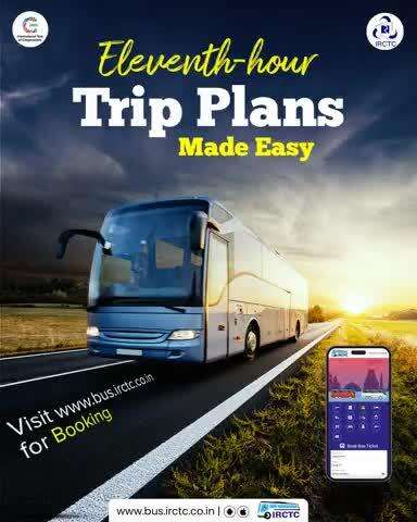Plan summer trips on the go with range of bus services available on IRCTC Portal! 

Visit www.bus.irctc.co.in to book bus tickets to your favourite hill stations or beach destinations!