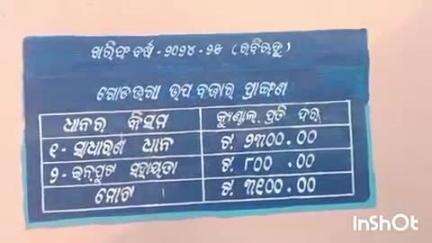 ଅତାବିରା: ଗୋଡଭଗା ଓ ଅତାବିରା ମାର୍କେଟରେ ଓଡ଼ିଶା ରାଜ୍ୟ କୃଷକ ସଙ୍ଗଠନ ପକ୍ଷରୁ ଧାନ ବିକ୍ରୟର ଶୁଭାରମ୍ଭ