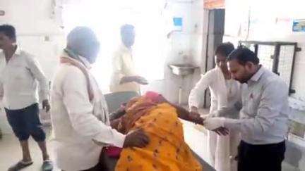 इटावा: पुल की मडेया गांव में भैंस के हमले से वृद्धा हुई घायल, पति ने जिला अस्पताल में कराया भर्ती