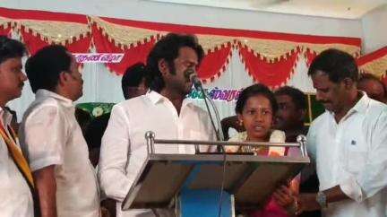 கறம்பக்குடி: இன்றளவு தேமுதிகவை தொண்டர்கள் தோளில் சுமந்து வருகின்றனர் மலையூரில் விஜய பிரபாகரன் பேச்சு