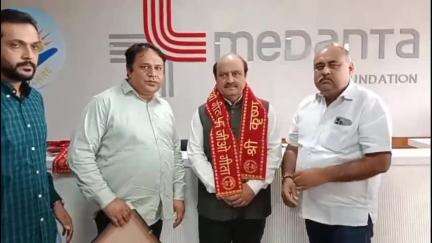 थानेसर: गीता ज्ञान संस्थान में थैलेसीमिया पीड़ित बच्चों के लिए रक्तदान शिविर का आयोजन