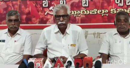 ట్రంప్ ఆదేశాలతోనే కాల్పుల విరమణ జరిగింది : నెల్లూరులో cpm రాష్ట్ర కార్యదర్శి శ్రీనివాస్ రావ్