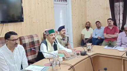 सराहन: सातवें वित्त आयोग के चेयरमैन नंदलाल ने अधिकारियों को कहा, केंद्र व राज्य सरकार से आने वाली एडवायजरी पर रखें विशेष नजर