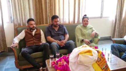 तकलेच: युवा कांग्रेस के प्रदेश अध्यक्ष पहुंचे सर्किट हाउस खोपड़ी, युवाओं ने किया जोरदार स्वागत