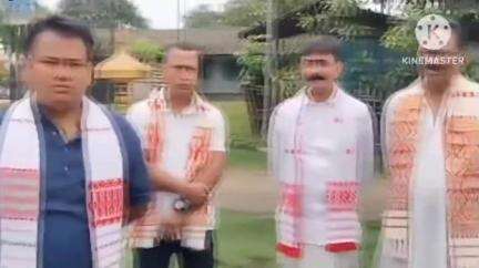 মাৰ্ঘেৰিটা: লিডু বহাগী উৎসৱ উদযাপন সমিতিৰ সৌজন্যত লিডু ৰেলৱে ৰংগমঞ্চত বহাগী উৎসৱ উদযাপন