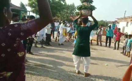 ఆందోల్: తాటిపల్లిలో రజక సంఘం ఆధ్వర్యంలో భూలక్ష్మమ్మ విగ్రహ ప్రతిష్ఠాపన కార్యక్రమ మహోత్సవం