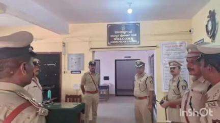 ಚಿಕ್ಕಮಗಳೂರು: ಆಲ್ದೂರು ಪೊಲೀಸ್ ಠಾಣೆಗೆ ಐಜಿಪಿ ಅಮಿತ್ ಸಿಂಗ್ ಭೇಟಿ, ಪರಿಶೀಲನೆ