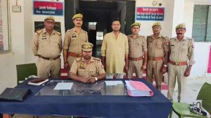 कालपी: चुर्खी थाना पुलिस ने विनौरा वैद्य से ₹25000 के इनामी अभियुक्त को किया गिरफ्तार, भेजा जेल