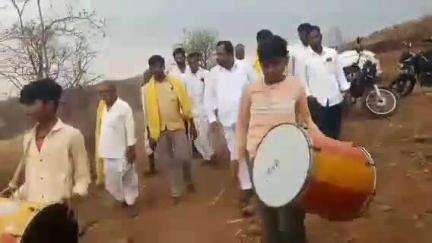 నారాయణ్​ఖేడ్: గుంత చప్టాలో ఘనంగా బీరప్ప స్వామి విగ్రహ ప్రతిష్టాపన మహోత్సవం