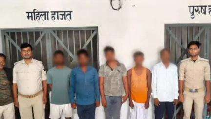 परिहार: बेला थाना पुलिस ने अलग-अलग मामलों में पांच आरोपियों को गिरफ्तार किया