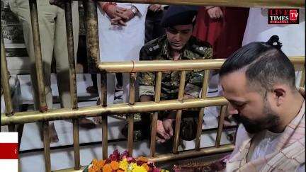 ज्वालामुखी में शक्तिपीठ की सुरक्षा व्यवस्था का एसपी देहरा ने किया निरीक्षण