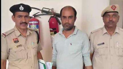 पानीपत: समालखा पुलिस ने अमेरिका भेजने के नाम पर युवक से ₹40 लाख की ठगी करने वाले आरोपी को प्रोडक्शन वारंट पर लेकर की पूछताछ