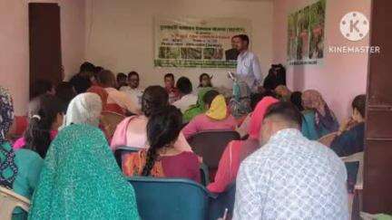भिकियासैन: मुख्यमंत्री पलायन रोकथाम योजना के तहत बाजन में जड़ी बूटी शोध संस्थान ने आयोजित की प्रशिक्षण कार्यशाला