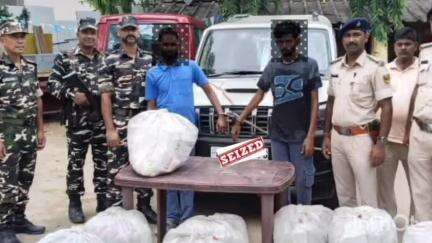 फारबिसगंज: बथनाहा थाना पुलिस और एसएसबी ने संयुक्त कार्रवाई में कोडिनयुक्त कफ सिरप के साथ दो अभियुक्तों को किया गिरफ्तार
