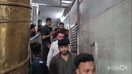 उज्जैन शहर: विश्व प्रसिद्ध बाबा महाकाल मंदिर में भारतीय क्रिकेट टीम के 6 खिलाड़ियों ने किए दर्शन