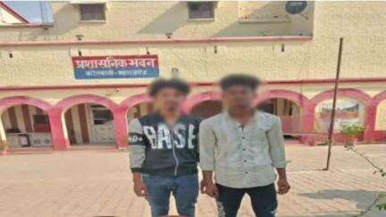 महाराजगंज: कोतवाली पुलिस ने चोरी के सामान के साथ 2 अभियुक्तों को किया गिरफ्तार, 2 बाल अपचारी भी निरुद्ध