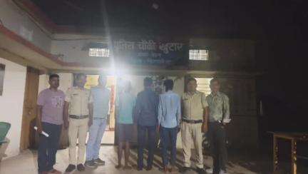 सिंगरौली: खुटार पुलिस ने चोरी गई नौ भैंसों को बरामद किया, तीन आरोपी गिरफ्तार