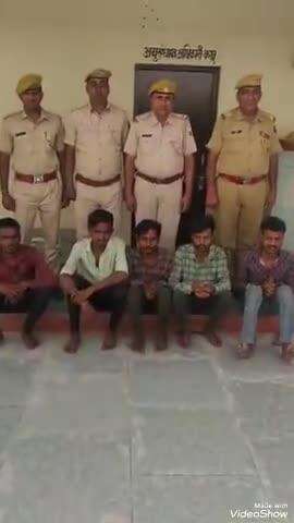 जालौर: जालौर के कोतवाली पुलिस ने चोरी के प्रकरण का किया खुलासा, 5 आरोपियों को किया गिरफ्तार