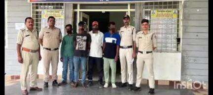कोतमा: बिजुरी पुलिस ने 4 फरार स्थायी वारंटी को किया गिरफ्तार