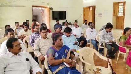 ఆత్మకూరు: సంగంలో సాధారణ సర్వసభ్య సమావేశం నిర్వహించిన ఎంపీడీవో షాలేట్, సమస్యలను తెలిపిన సభ్యులు