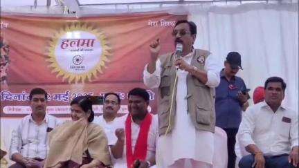 मल्हारगंज: विजय शाह की टिप्पणी पर कांग्रेस का विरोध तेज, पार्षद ने कालिख पोतने वाले को 51 हजार का इनाम देने की घोषणा की