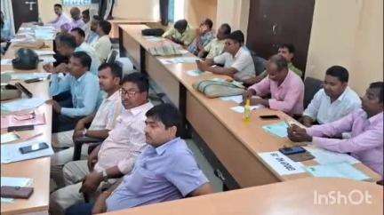 हसनपुर: हसनपुर प्रखंड कार्यालय में बीएलओ के साथ बैठक, प्रशिक्षण दिया गया