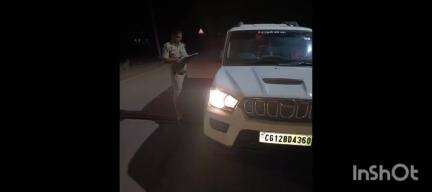 बेमेतरा: बेमेतरा जिला के विभिन्न थाना चौकी की पुलिस ने मोटर व्हीकल एक्ट के तहत 43 वाहन चालकों पर की चालानी कार्रवाई